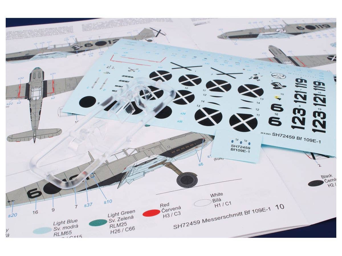 Special Hobby 1/72 Messerschmitt Bf 109E-1 'J/88 Legion Condor' | 8594071088361