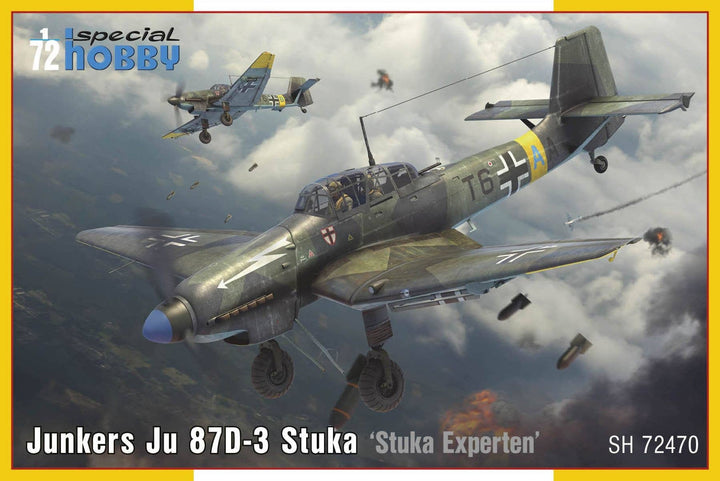 Special Hobby 1/72 Junkers Ju 87D-3 Stuka ‘Stuka Experten’ | 8594071088941