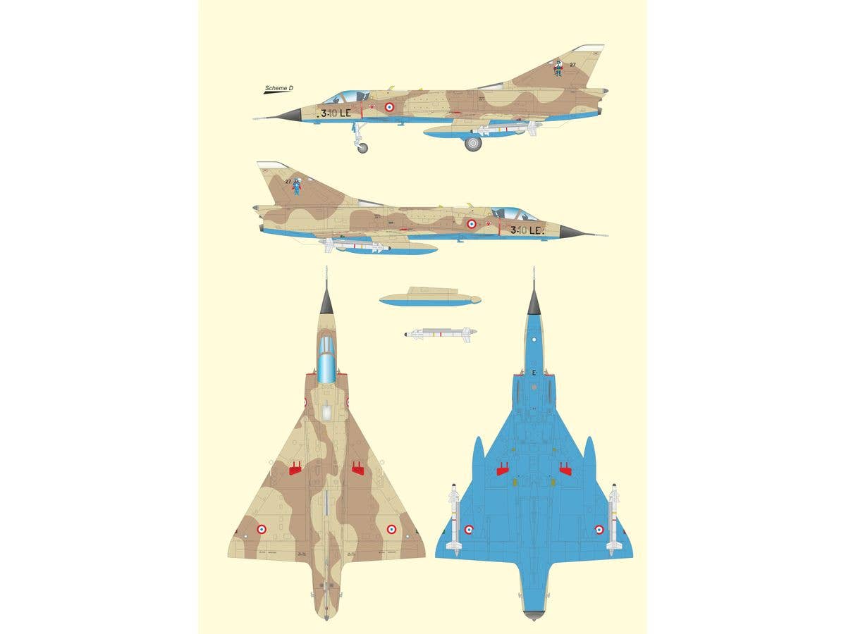 Special Hobby 1/72 Mirage IIIC ‘Armée de l'Air’ | 8594071089191