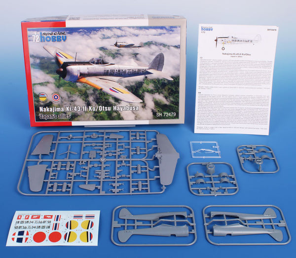Special Hobby 1/72 Nakajima Ki-43-II Ko/Otsu Hayabusa  ‘Japan's allies’