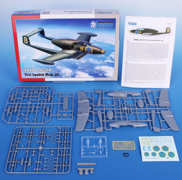 Special Hobby 1/72 SAAB J/A-21R ‘First Swedish Made Jet’