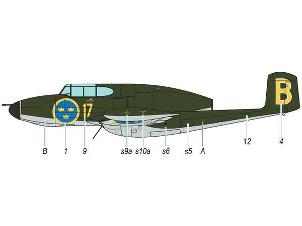 Special Hobby 1/72 SAAB J/A-21R ‘First Swedish Made Jet’ | 8594071089221