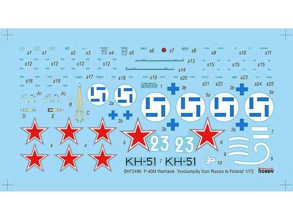 Special Hobby 1/72 P-40M Warhawk ‘Involuntarily from Russia to Finland’, Aircraft | 8594071089610