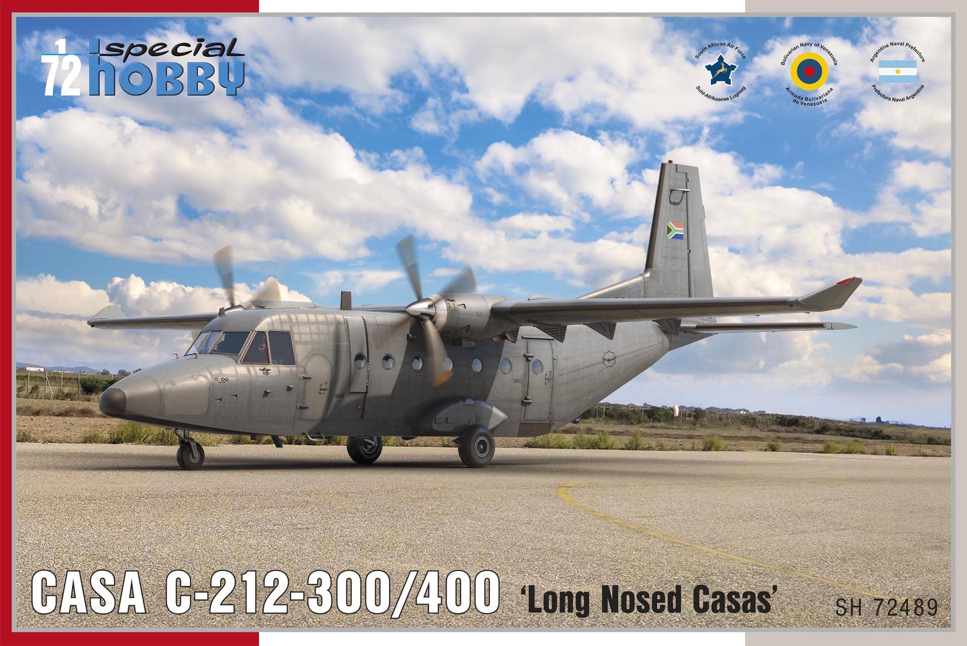 Special Hobby 1/72 CASA C-212-300/400 ‘Long Nosed Casas’ | 8594071089641