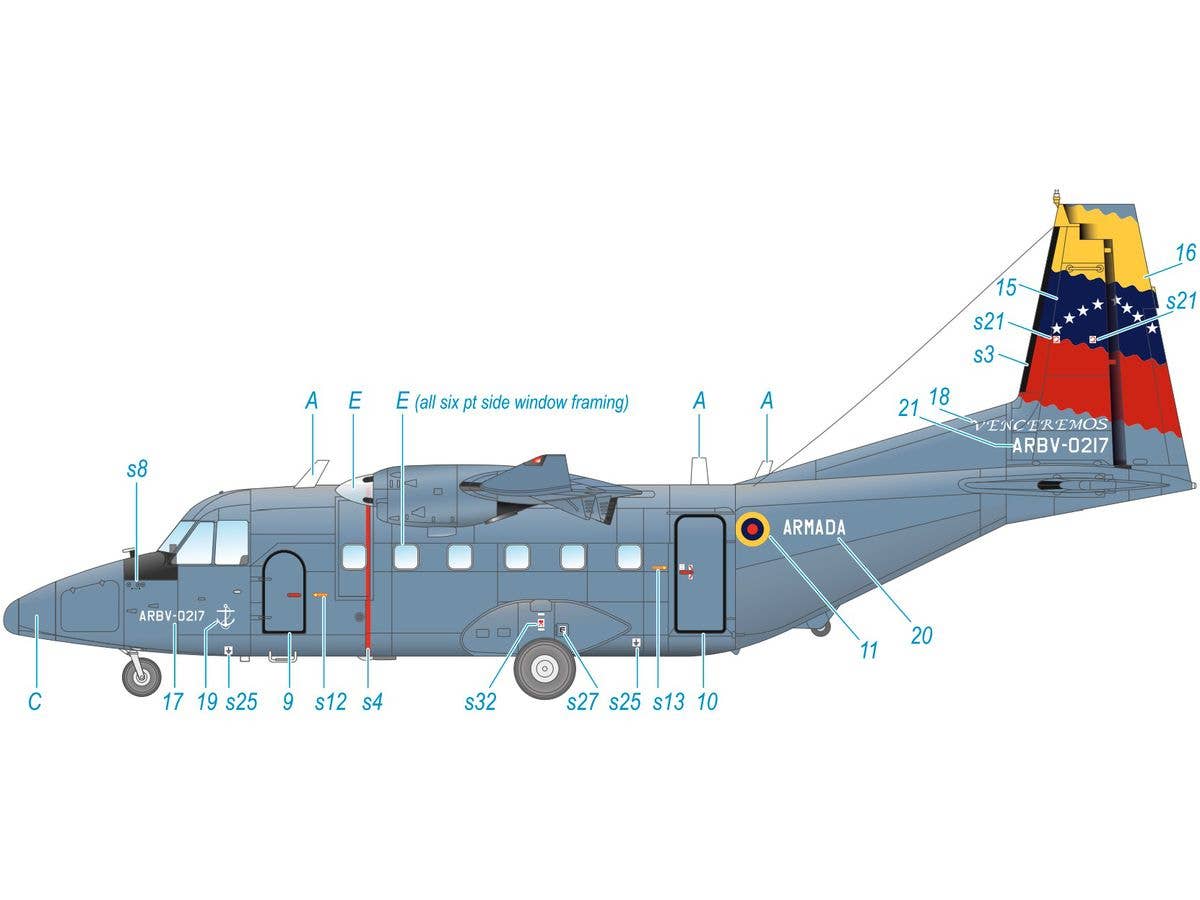 Special Hobby 1/72 CASA C-212-300/400 ‘Long Nosed Casas’ | 8594071089641
