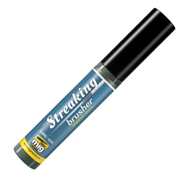 Ammo Mig Streakingbrusher - Warm Dirty Grey | 8432074012573