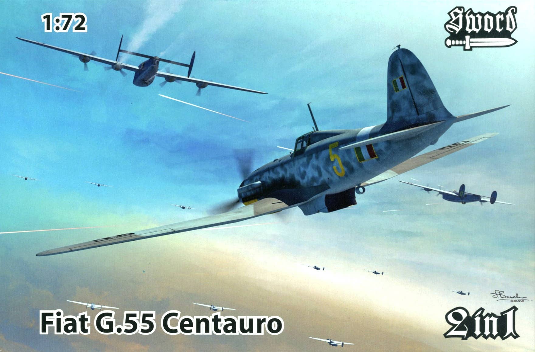 Sword Models 1/72 Fiat G.55 2in1, Aircraft | 8596444721042