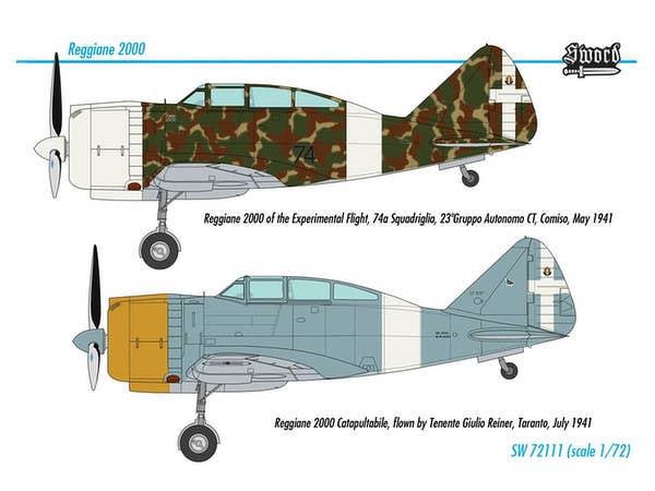 Sword Models 1/72 Re 2000, Aircraft | 8592977721115