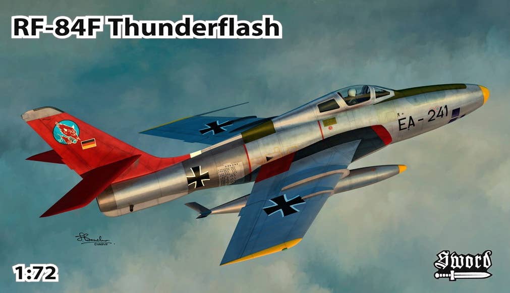 Sword Models 1/72 RF-84F Thunderflash (USAF, France, Luftwaffe, Norway), Aircraft | 8592977721177