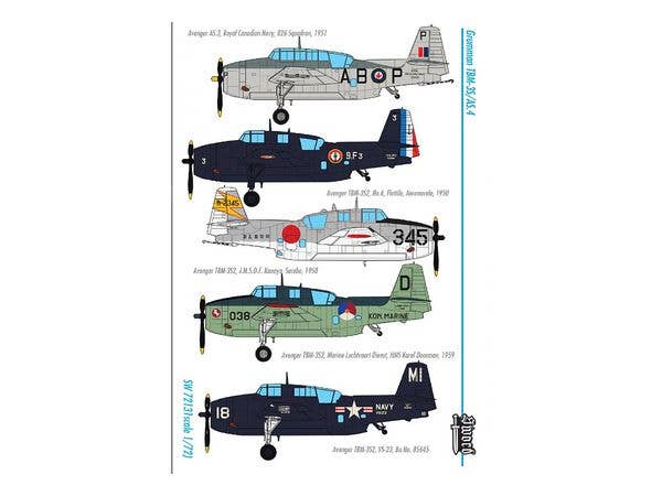 Sword Models 1/72 TBM-3S2, Aircraft | 8596444721318