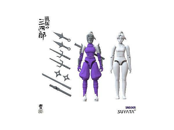 Suyata Samurai Infantry Sanshiro, Ninja Girl - Purple | 6972444300272
