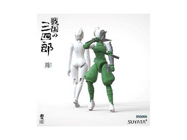 Suyata Samurai Infantry Sanshiro, Ninja Girl - Green | 6972444300289