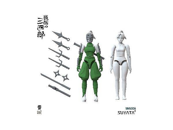 Suyata Samurai Infantry Sanshiro, Ninja Girl - Green | 6972444300289