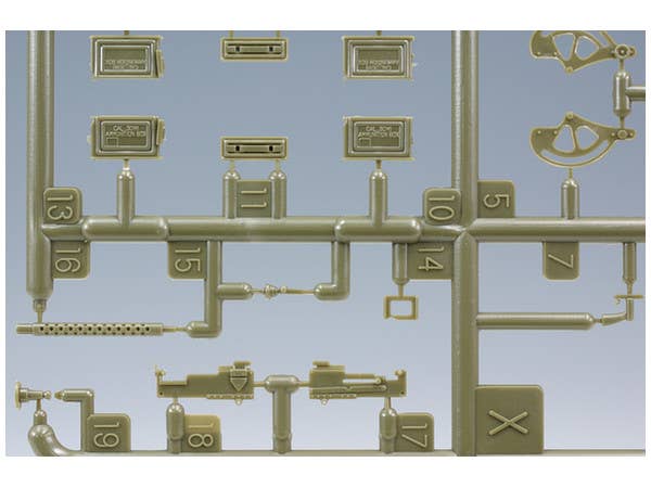 Asuka 1/35 Browning M1919A4 machine gun set | 4571229098261