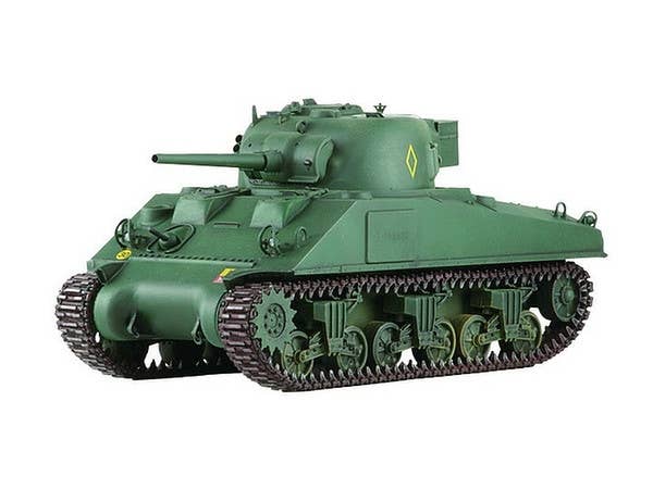 Asuka 1/35 British Army Sherman 3 Mid Production (with Cast Driver's Hood) | 4571229090647