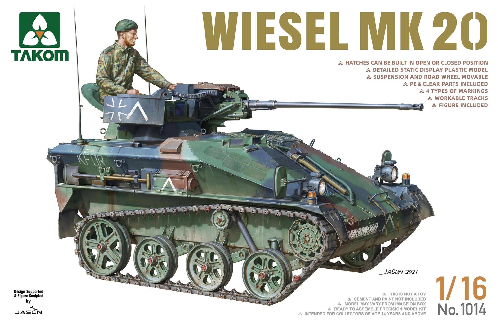 Takom 1/16 Wiesel MK20 | 4897051421931