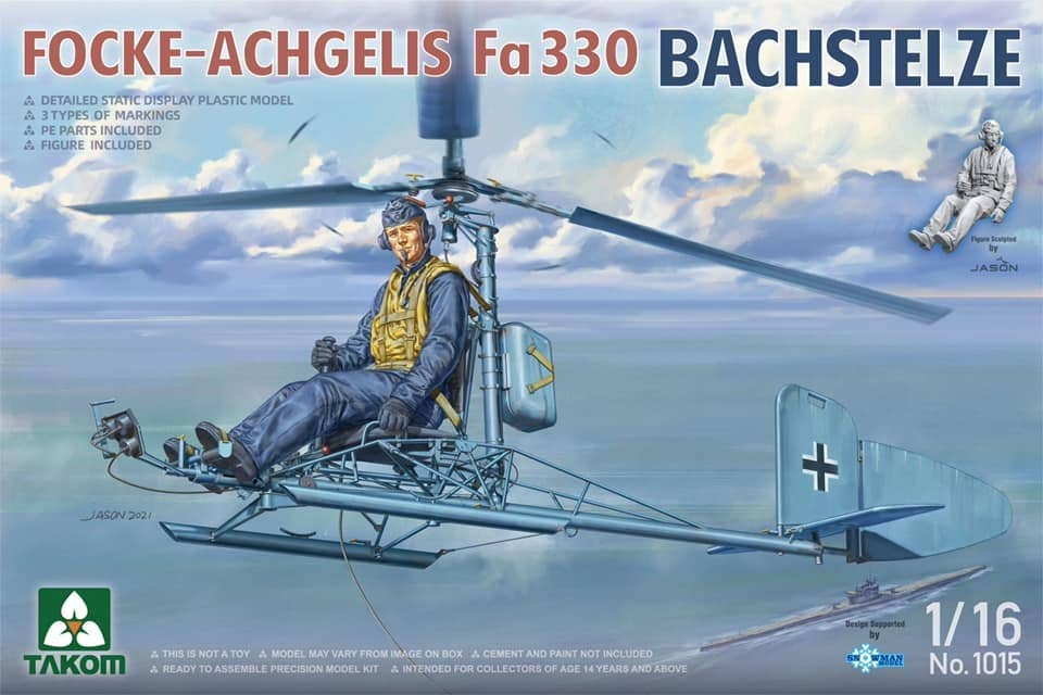 Takom 1/16 Focke-Achgelis FA 330 Bachstelze | 4897051422167