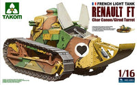 Takom 1/16 French Light Tank Renault FT char canon/Girod turret | 4897051420019