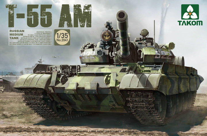 Takom 1/35 Russian Medium Tank T-55 AM | 4897051420477