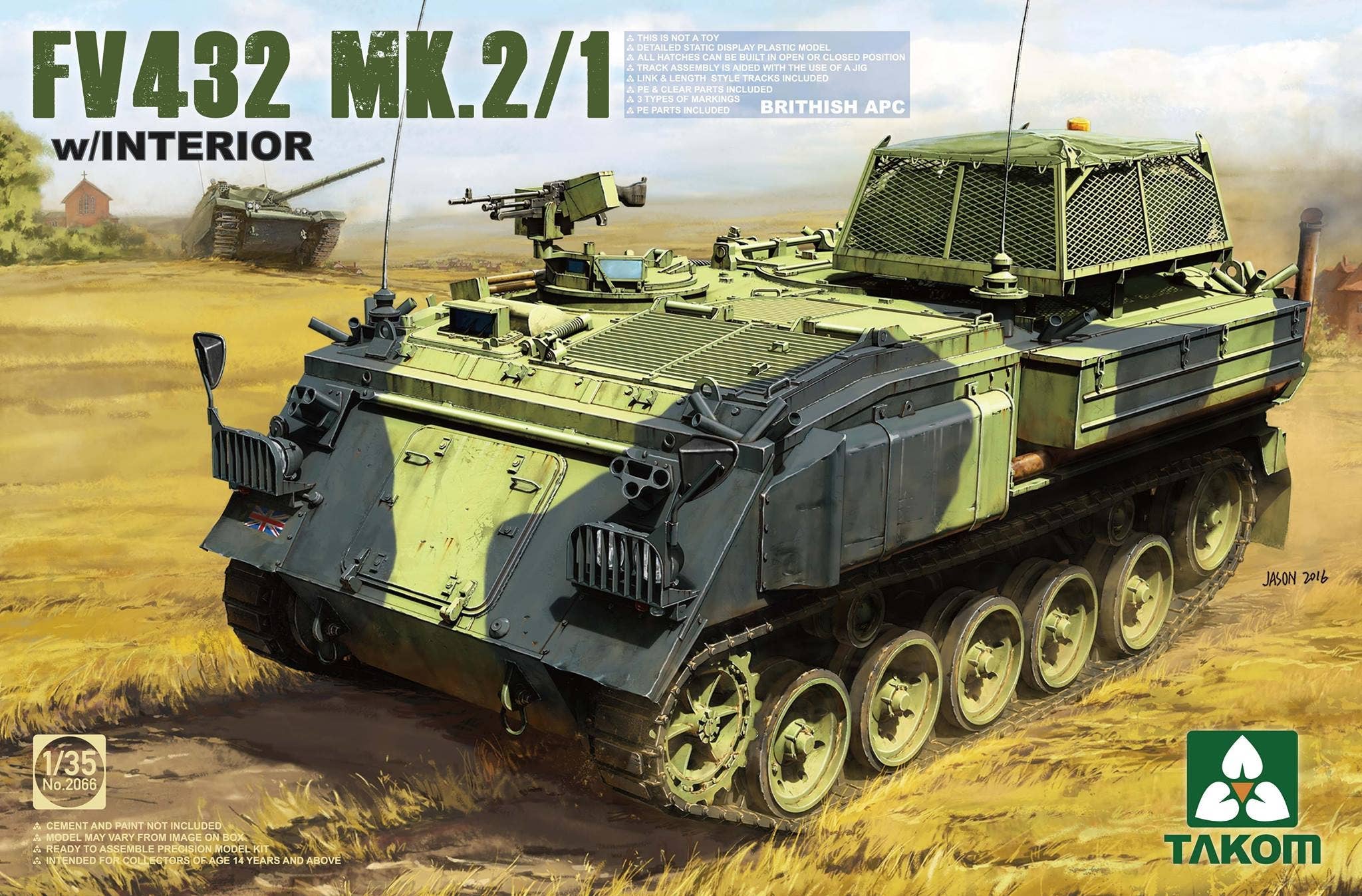 Takom 1/35 British APC FV432 Mk.2/1 | 4897051420811