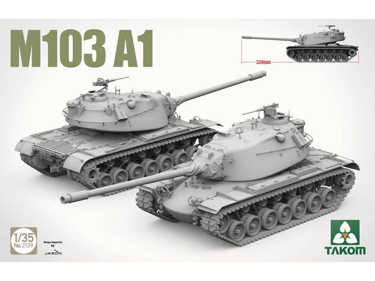 Takom 1/35 M103 A1 Heavy Tank | 4897051422570