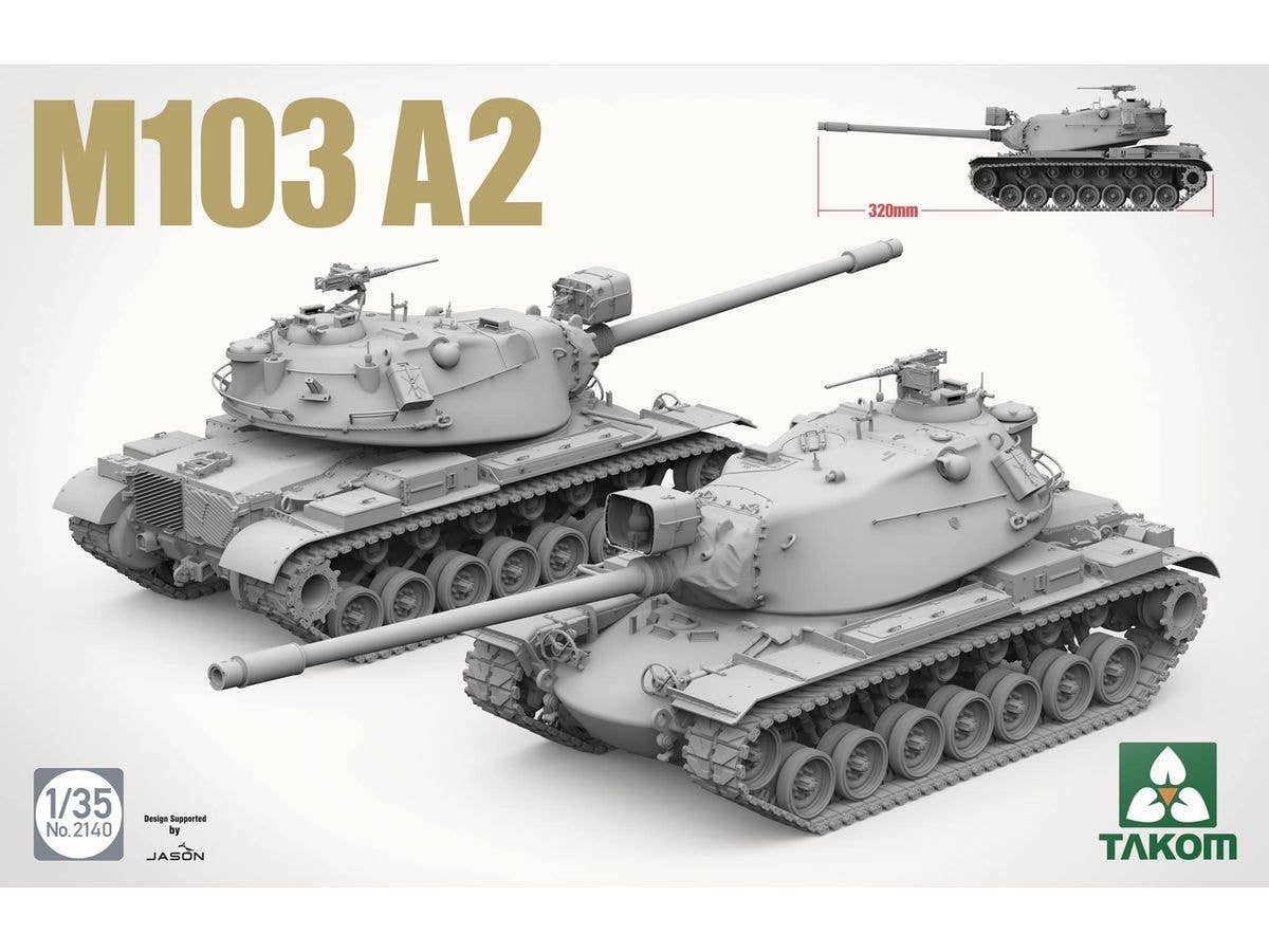 Takom 1/35 M103 A2 Heavy Tank | 4897051422587