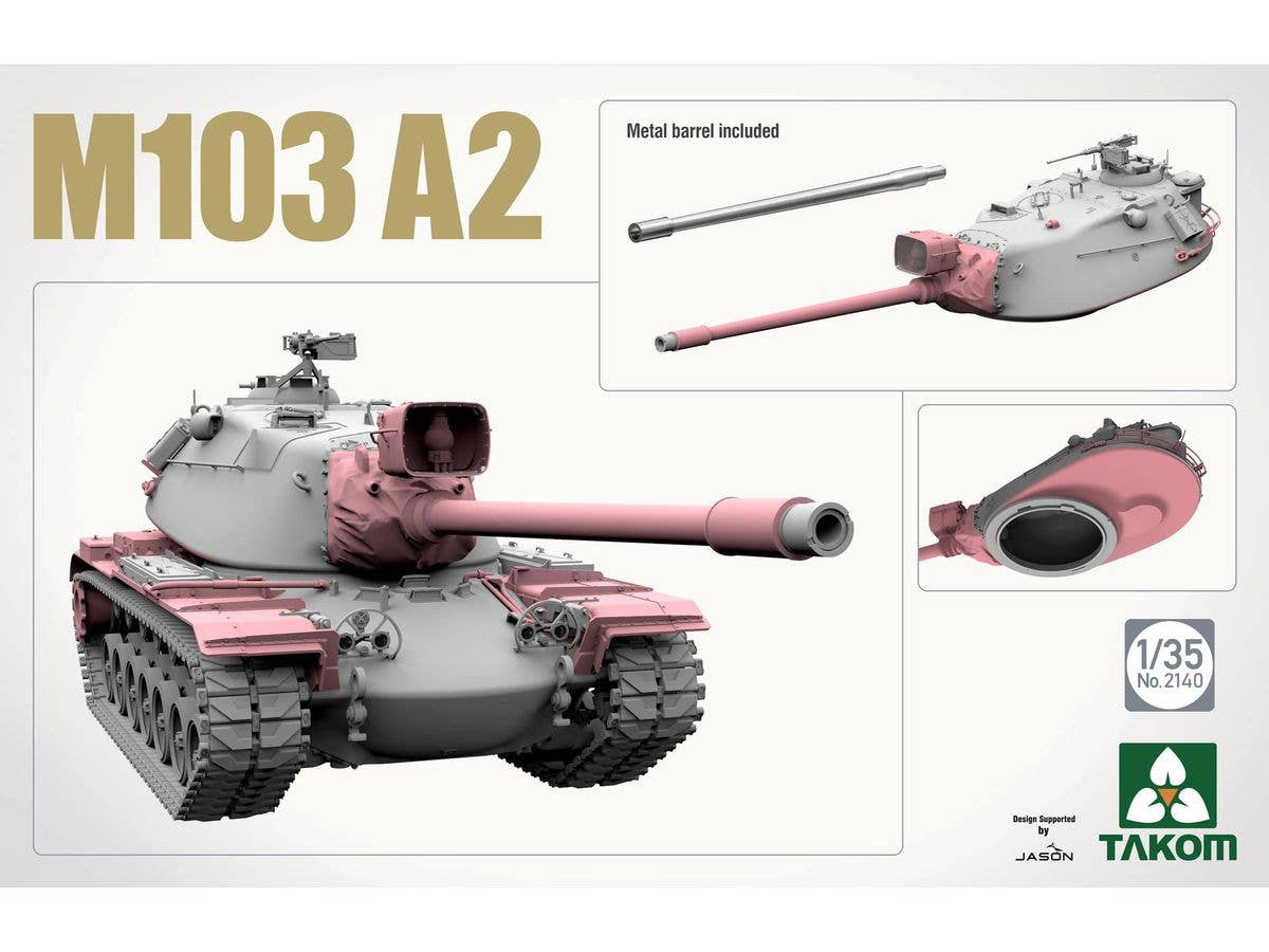 Takom 1/35 M103 A2 Heavy Tank | 4897051422587