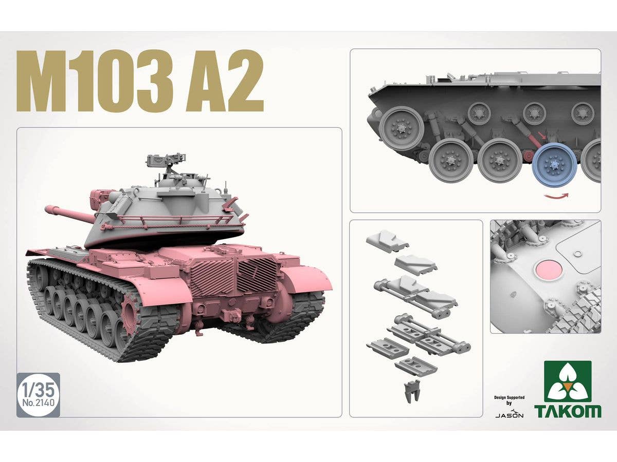 Takom 1/35 M103 A2 Heavy Tank | 4897051422587