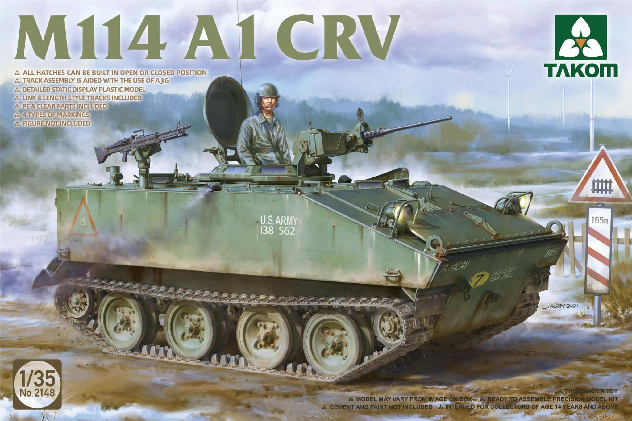 Takom 1/35 M114 A1 CRV | 4897051422112