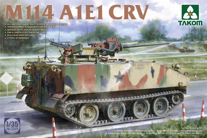 Takom 1/35 M114 A1E1 CRV | 4897051422129