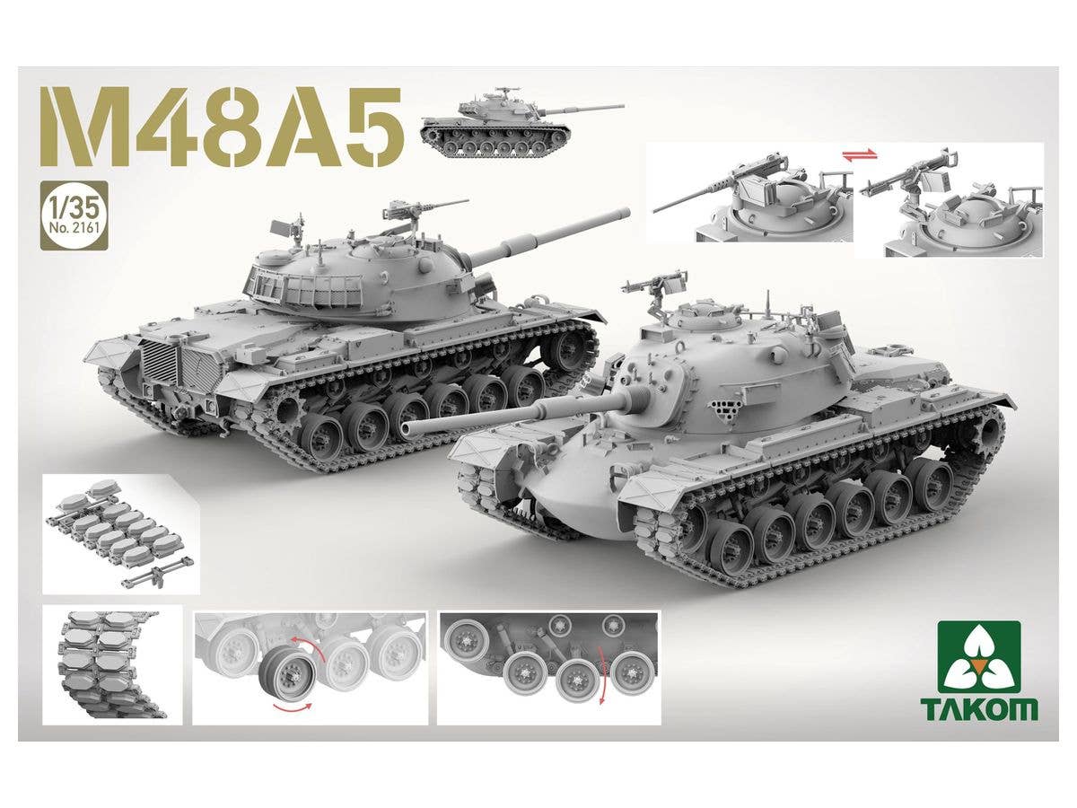 Takom 1/35 M48A5 Main Battle Tank | 4897051422426