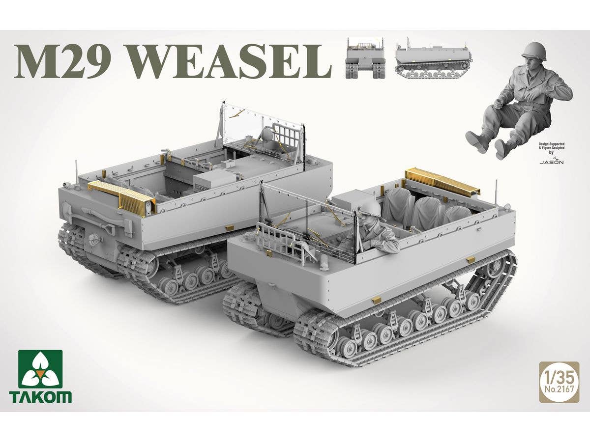 Takom 1/35 M29 WEASEL | 4897051422730