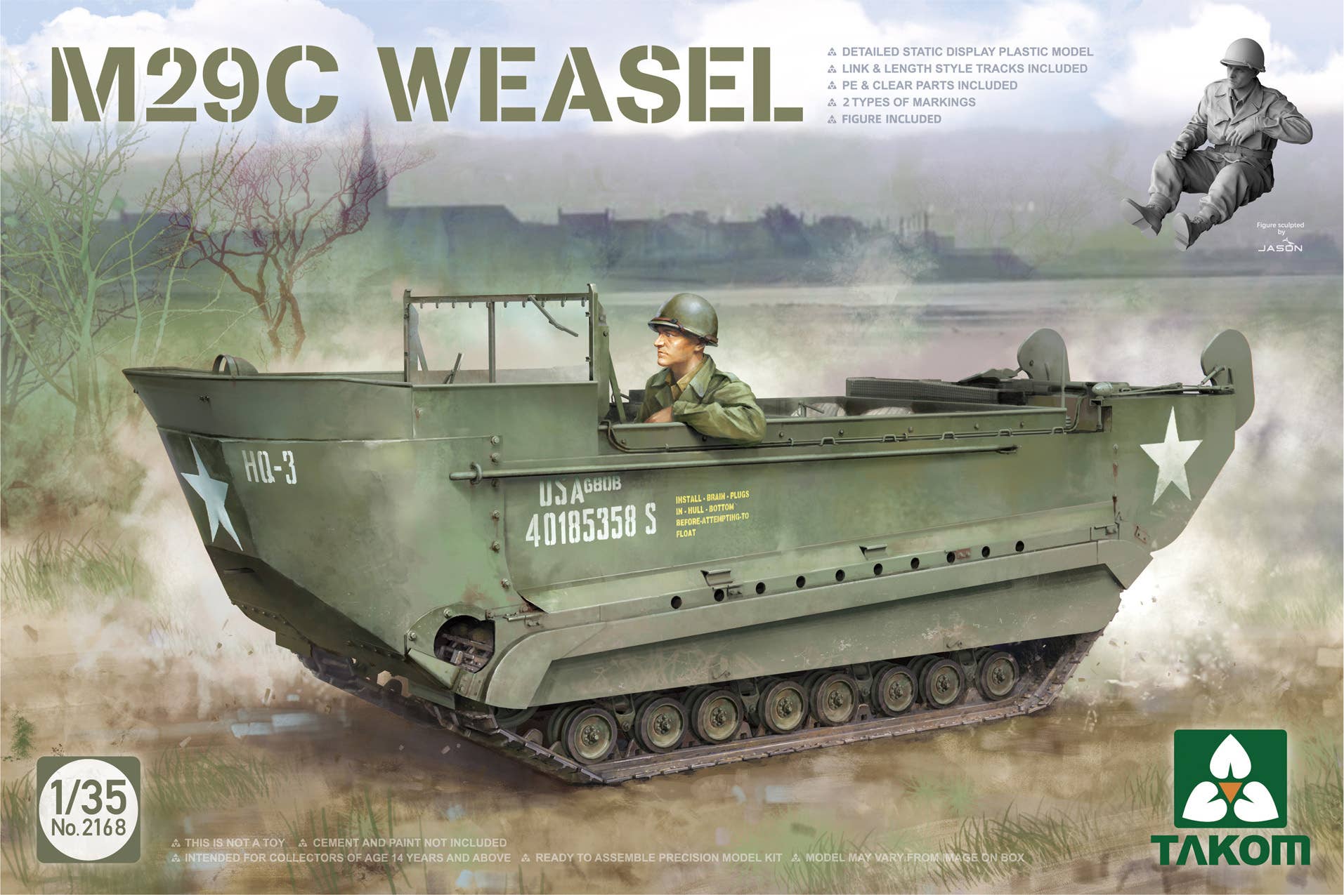 Takom 1/35 M29C Weasel | 4897051422822