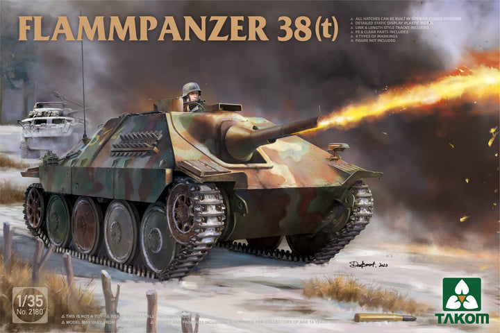 Takom 1/35 Flammpanzer 38(t) | 4897051423003