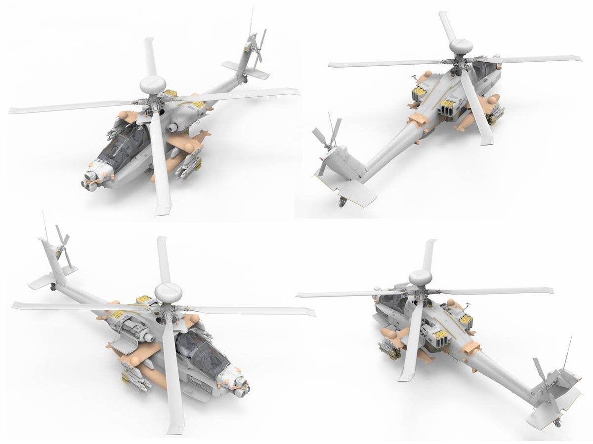 Takom 1/35 AH-64DI SARAF ATTACK HELICOPTER | 4897051422624
