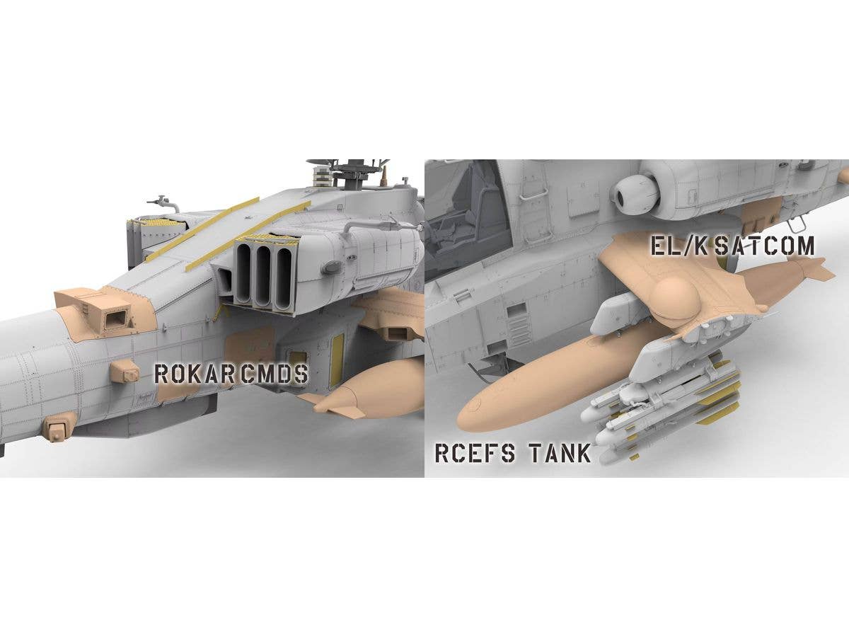 Takom 1/35 AH-64DI SARAF ATTACK HELICOPTER | 4897051422624
