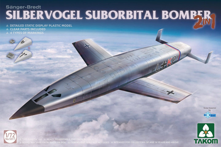 Takom 1/72 Silbervogel Suborbital Bomber | 4897051422310