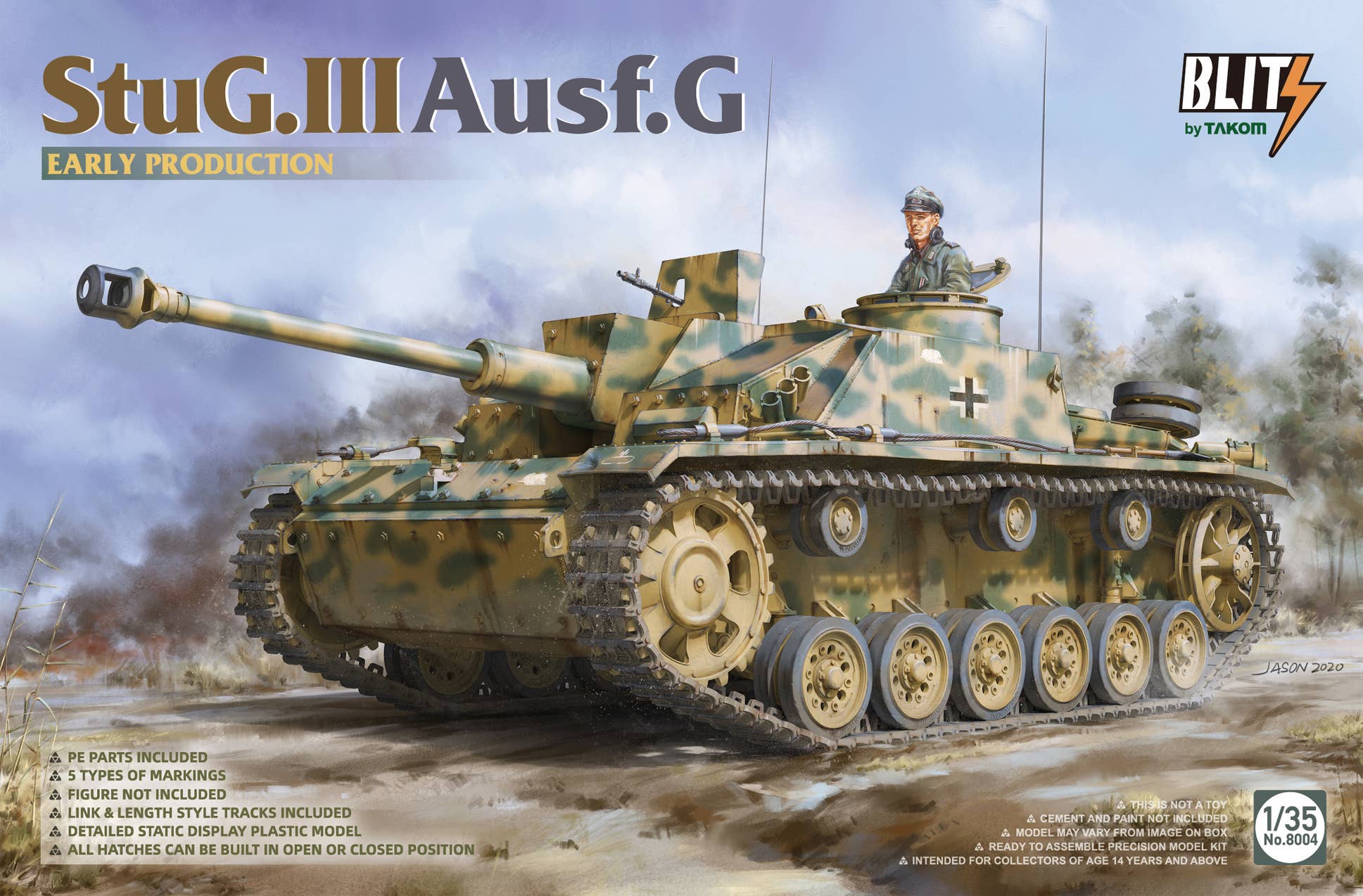 Takom 1/35 StuG.III Ausf.G early production Tank | 4897051421672