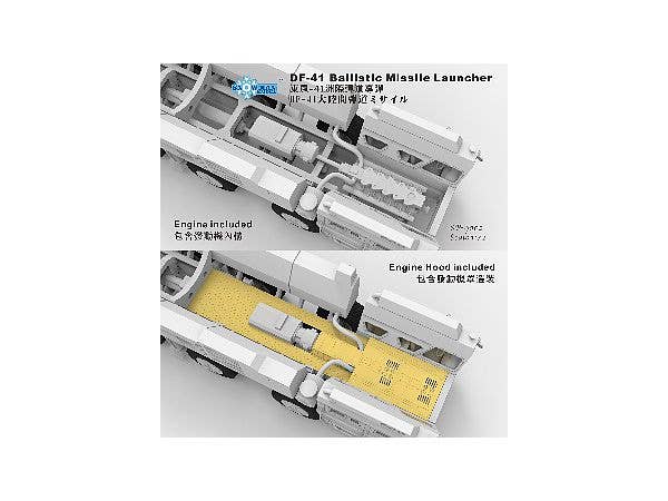 Takom 1/72 DF-41 Ballistic Missile Launcher | 4897051422150