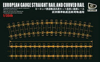 T-Model 720mm European Gauge Straight Rail & Curved Rail | 6953391972729