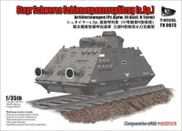 T-Model 1/35 Steyr Schweren Schienenpanzerspahzug (s.Sp.) Artilleriewagen (Pz.Kpfw.III Ausf.N Turm) | 6957678112686