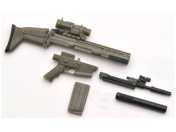 TomyTec Little Armory 1/12 LA003 Scar H Type Next-Generation Rifle | 4543736255529