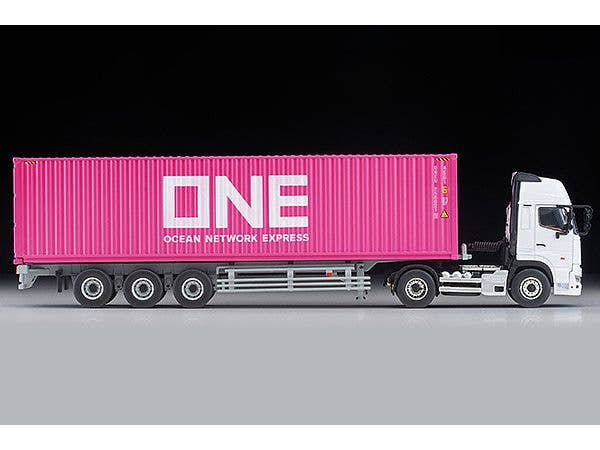 Tomica Limited Vintage 1/64 LV-N292B Hino Profia 40ft Marine Container Trailer One | 4543736256021