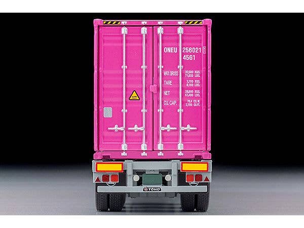 Tomica Limited Vintage 1/64 LV-N292B Hino Profia 40ft Marine Container Trailer One | 4543736256021