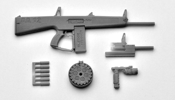 TomyTec Little Armory 1/12 LA018 AA-12 Automatic Shotgun
