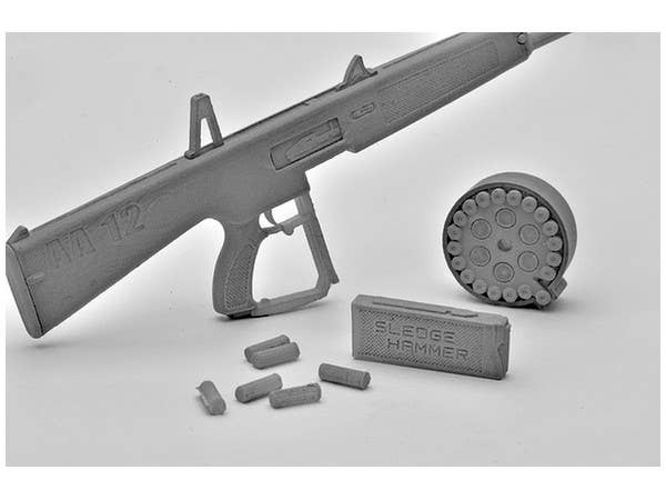 TomyTec Little Armory 1/12 LA018 AA-12 Automatic Shotgun | 4543736263180