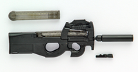 TomyTec Little Armory 1/12 LA039 P90 Firearm | 4543736288374