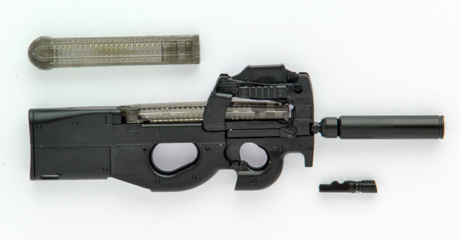 TomyTec Little Armory 1/12 LA039 P90 Firearm | 4543736288374
