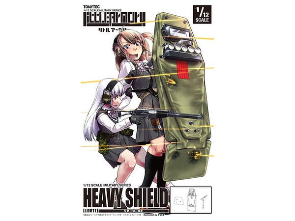 TomyTec Little Armory 1/12 LD017 Heavy Shield | 4543736290247