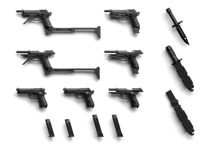 TomyTec Little Armory 1/12 LA049 M9 & M93R Type Weapons | 4543736291084